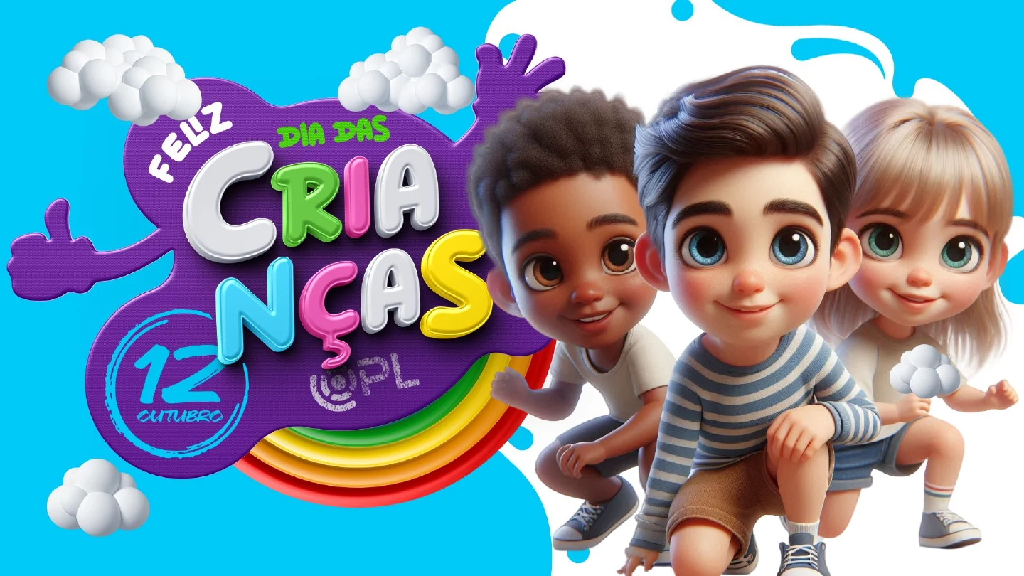Capa do projeto Dia das Crianças