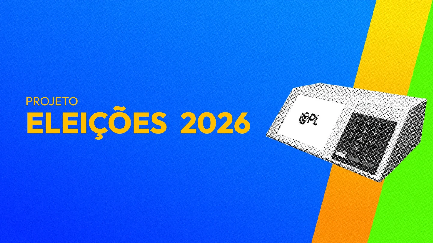 Capa do projeto Eleições 2026